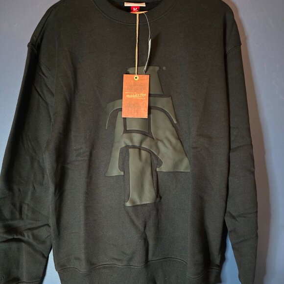 North Carolina A&T Aggies Mitchell & Ness Puff Print Fleece Pullover Sweatshirt - Picture 1 of 7